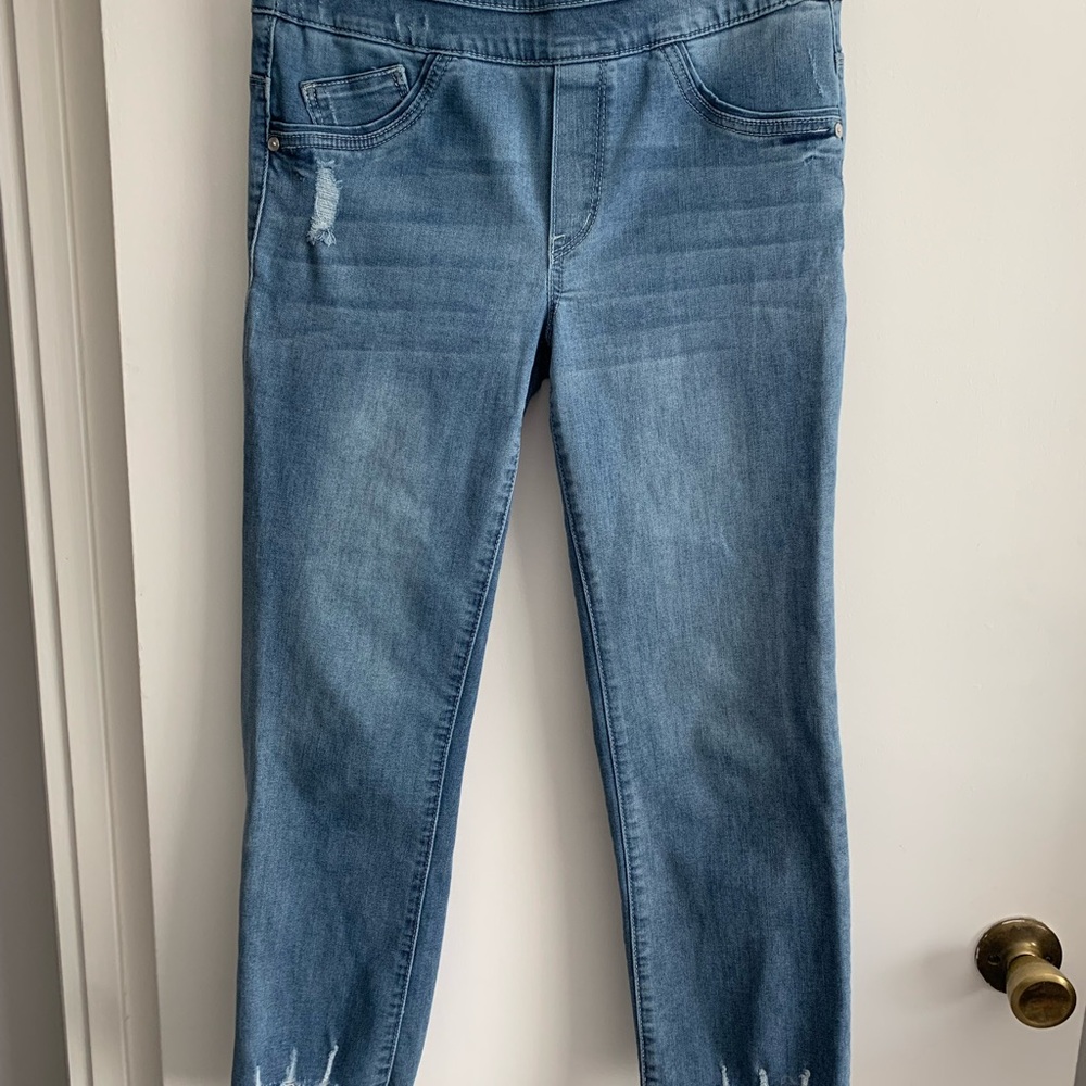 Stylish Light Blue Women's Jeggings